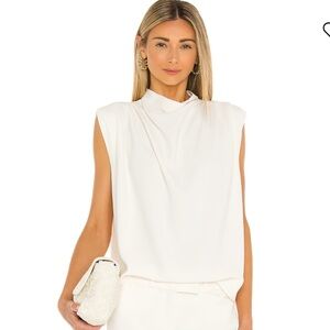 Amanda Uprichard Sleeveless Fabienne Top